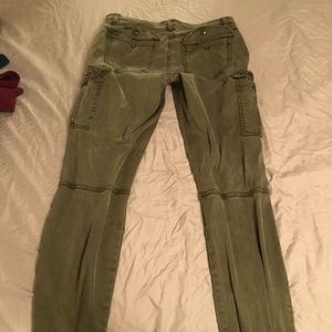 Green cargo pants